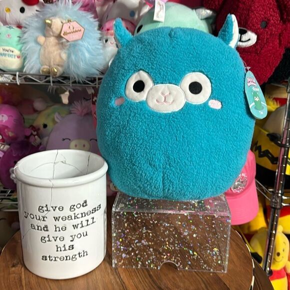 NWT TIM THE ALPACA SQUISHMALLOW FUZZAMALLOW 12IN - Picture 1 of 8